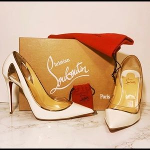 Christian Louboutin Cosmo 100 leather Pumps
